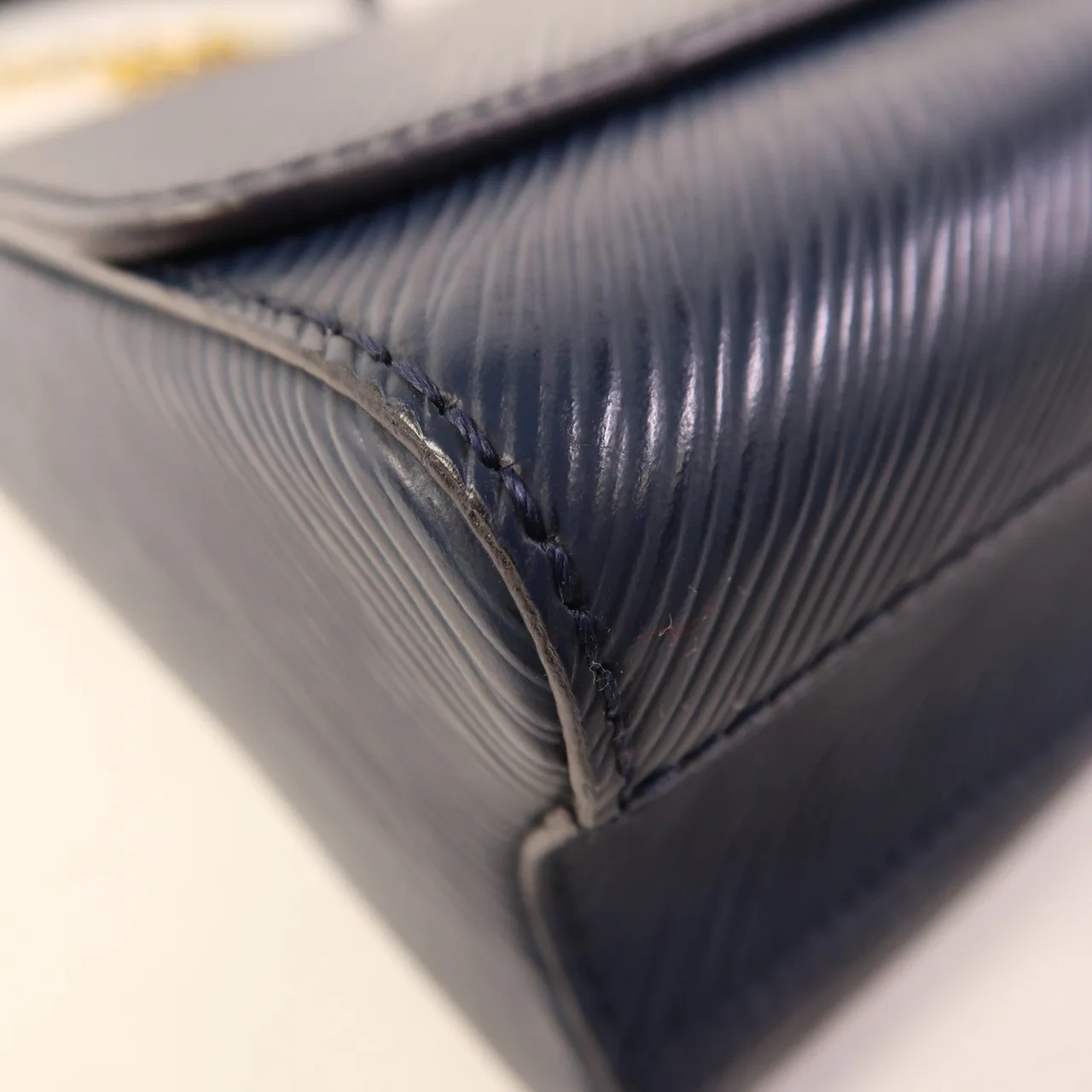 LOUIS VUITTON Twist M53090 肩背包 皮革 藍色 / Blue 皮革 中古品B - 縮圖 10