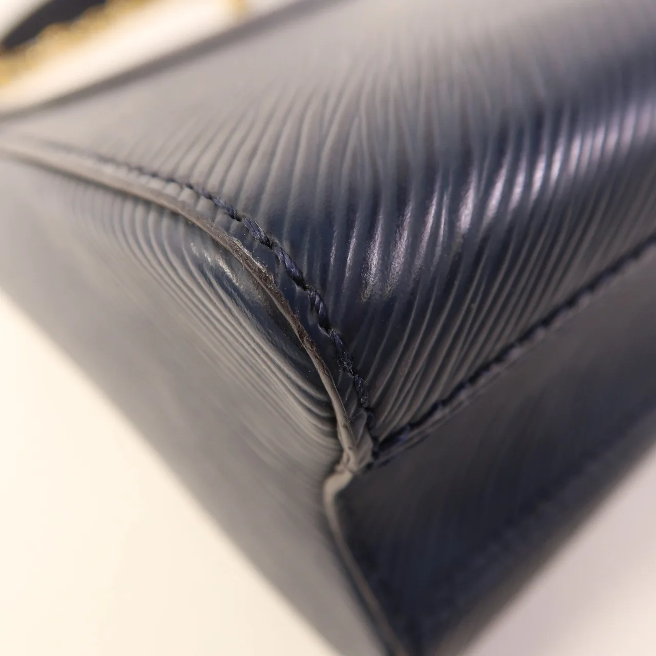 LOUIS VUITTON Twist M53090 肩背包 皮革 藍色 / Blue 皮革 中古品B - 縮圖 12