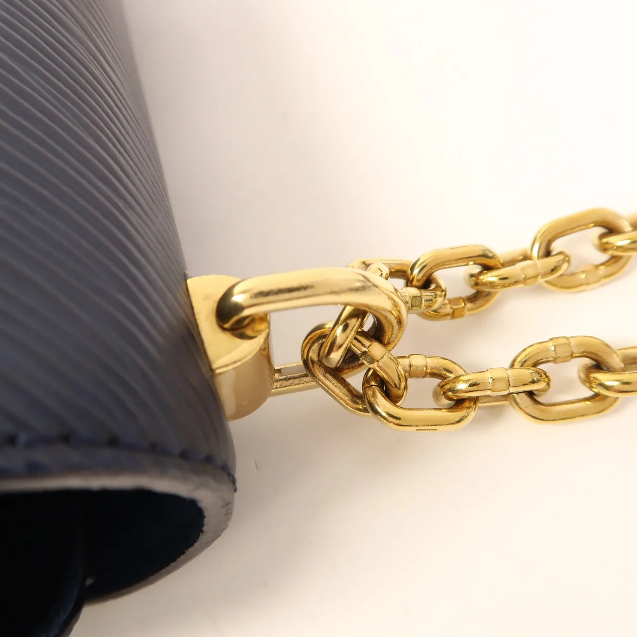 LOUIS VUITTON Twist M53090 肩背包 皮革 藍色 / Blue 皮革 中古品B - 縮圖 13