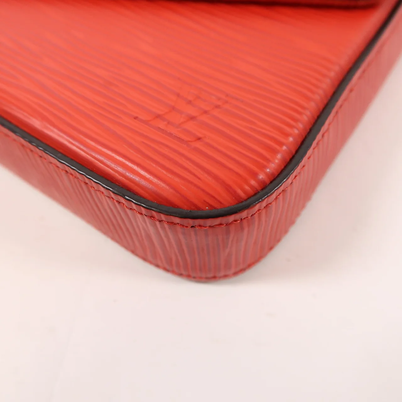 LOUIS VUITTON M41559 肩背包 皮革 紅色 / Red 皮革 中古品A - 縮圖 10