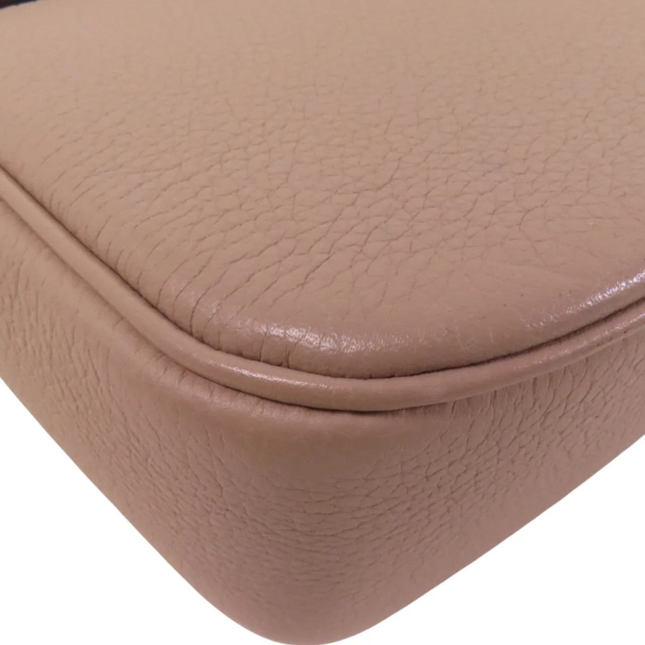 LOUIS VUITTON Lock Me M58554 肩背包 牛皮 米色 牛皮 中古品A - 縮圖 13