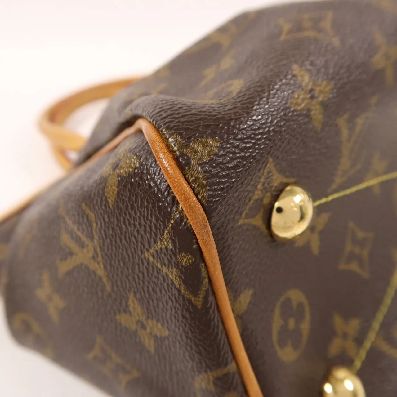 LOUIS VUITTON Tivoli M40143 手提包 塗層帆布 棕色 塗層帆布 中古品B - 縮圖 10