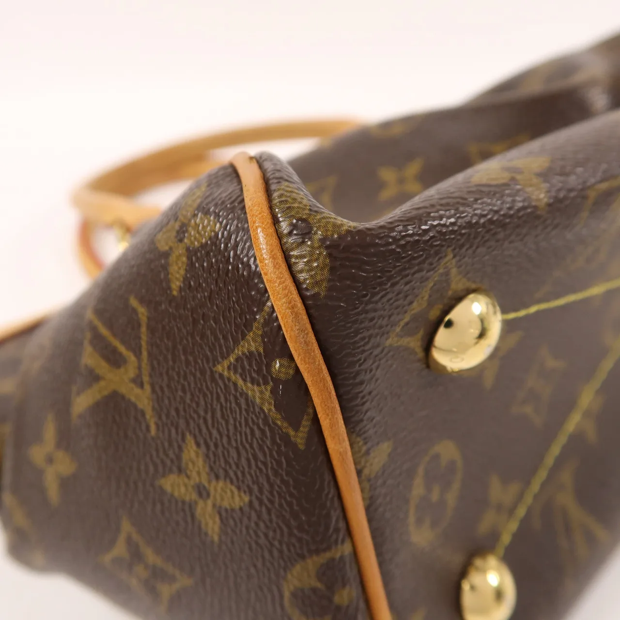 LOUIS VUITTON Tivoli M40143 手提包 塗層帆布 棕色 塗層帆布 中古品B - 縮圖 12
