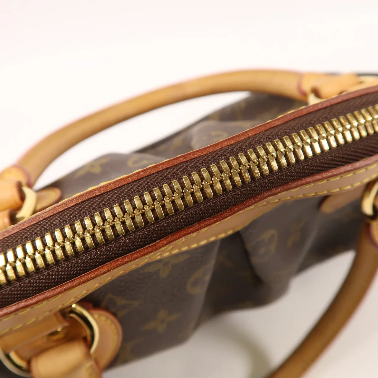 LOUIS VUITTON Tivoli M40143 手提包 塗層帆布 棕色 塗層帆布 中古品B - 縮圖 14