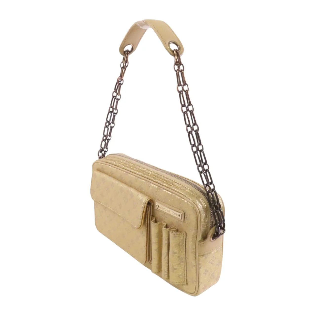 LOUIS VUITTON M92363 肩背包 帆布 金色 帆布 中古品B - 縮圖 3