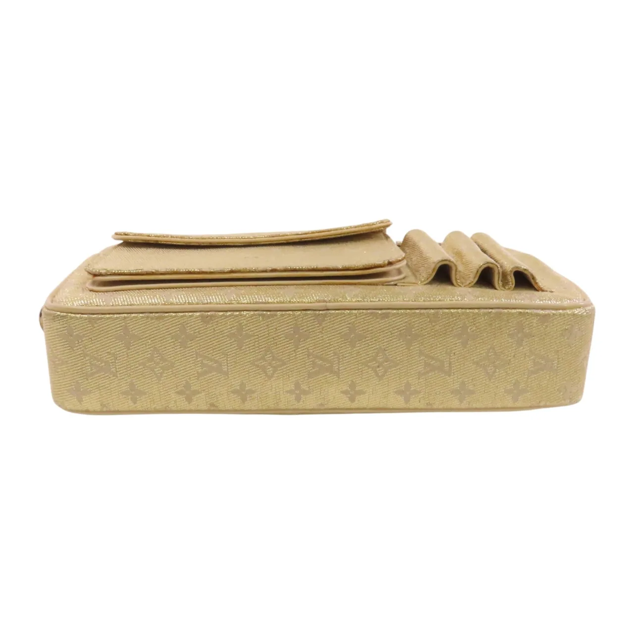 LOUIS VUITTON M92363 肩背包 帆布 金色 帆布 中古品B - 縮圖 4