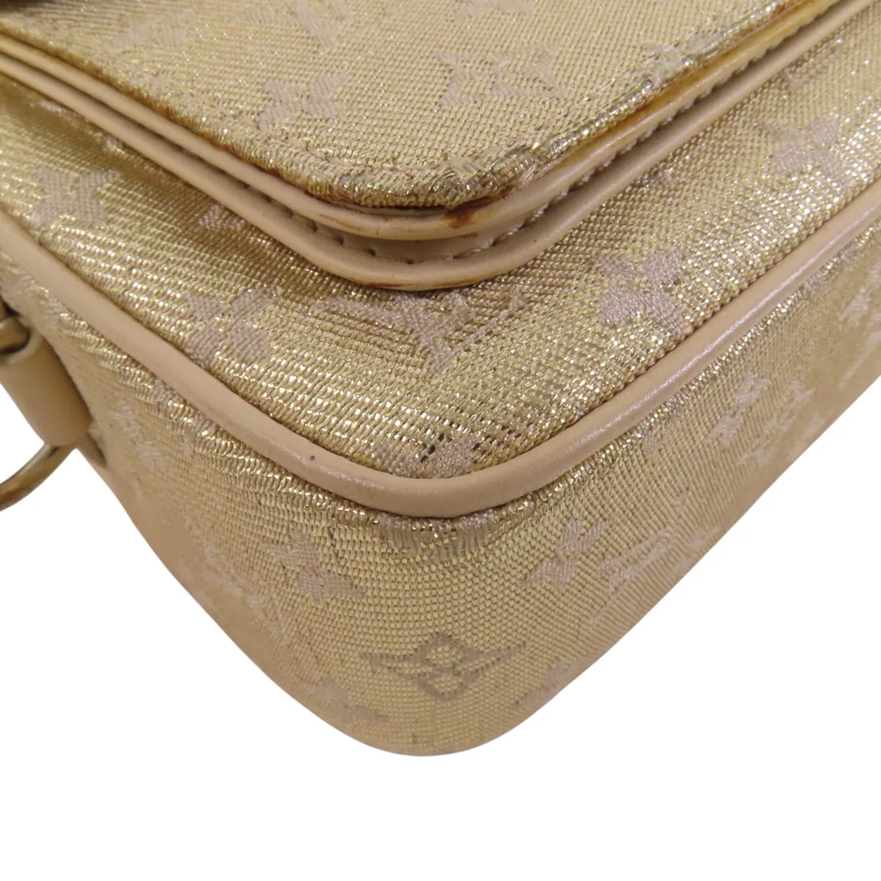 LOUIS VUITTON M92363 肩背包 帆布 金色 帆布 中古品B - 縮圖 11