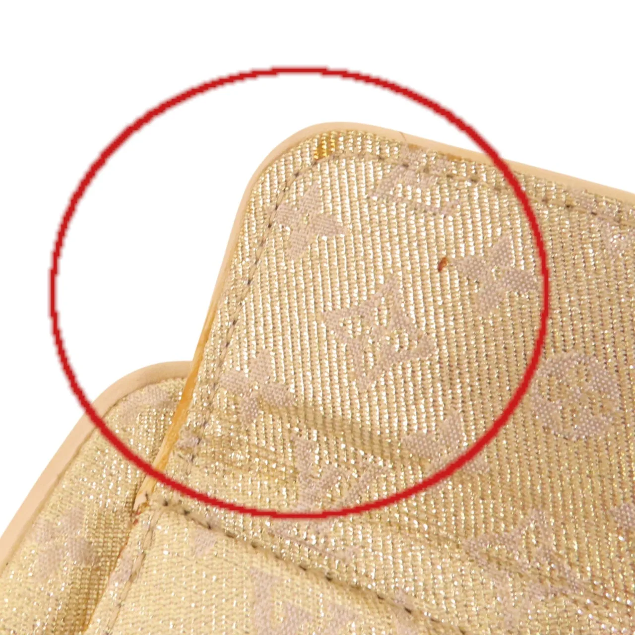 LOUIS VUITTON M92363 肩背包 帆布 金色 帆布 中古品B - 縮圖 23