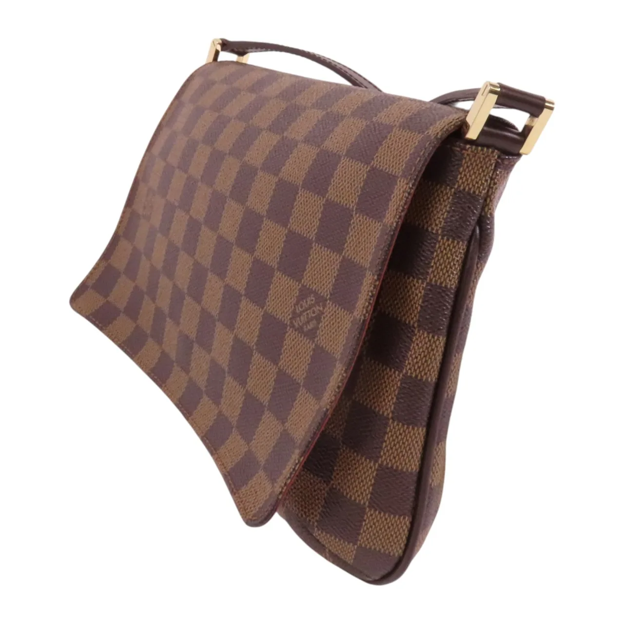 LOUIS VUITTON Musette Tango N51301 肩背包 塗層帆布 棕色 塗層帆布 中古品A - 縮圖 3