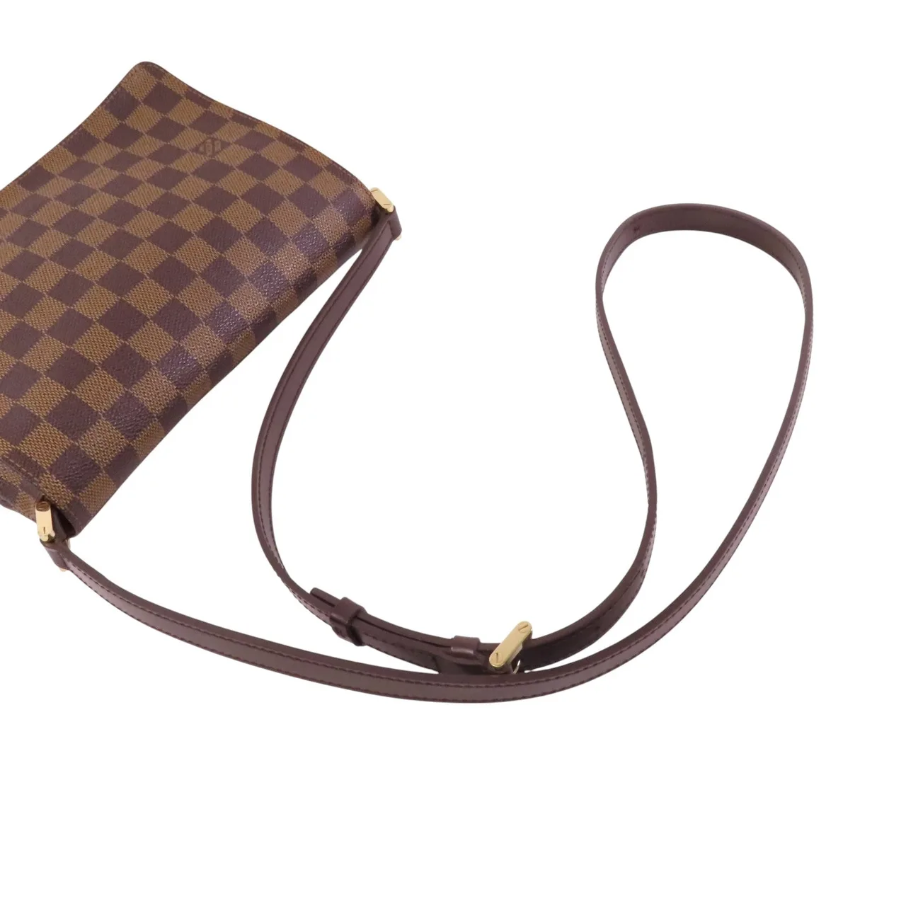LOUIS VUITTON Musette Tango N51301 肩背包 塗層帆布 棕色 塗層帆布 中古品A - 縮圖 8