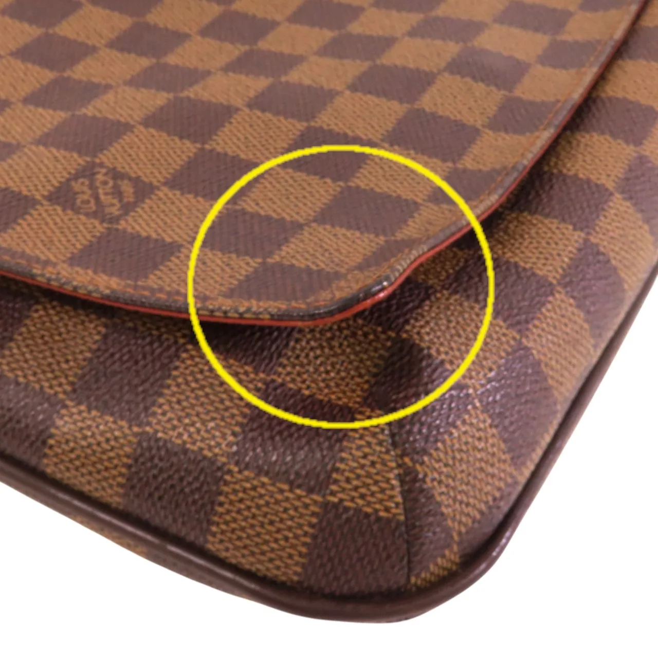 LOUIS VUITTON Musette Tango N51301 肩背包 塗層帆布 棕色 塗層帆布 中古品A - 縮圖 20