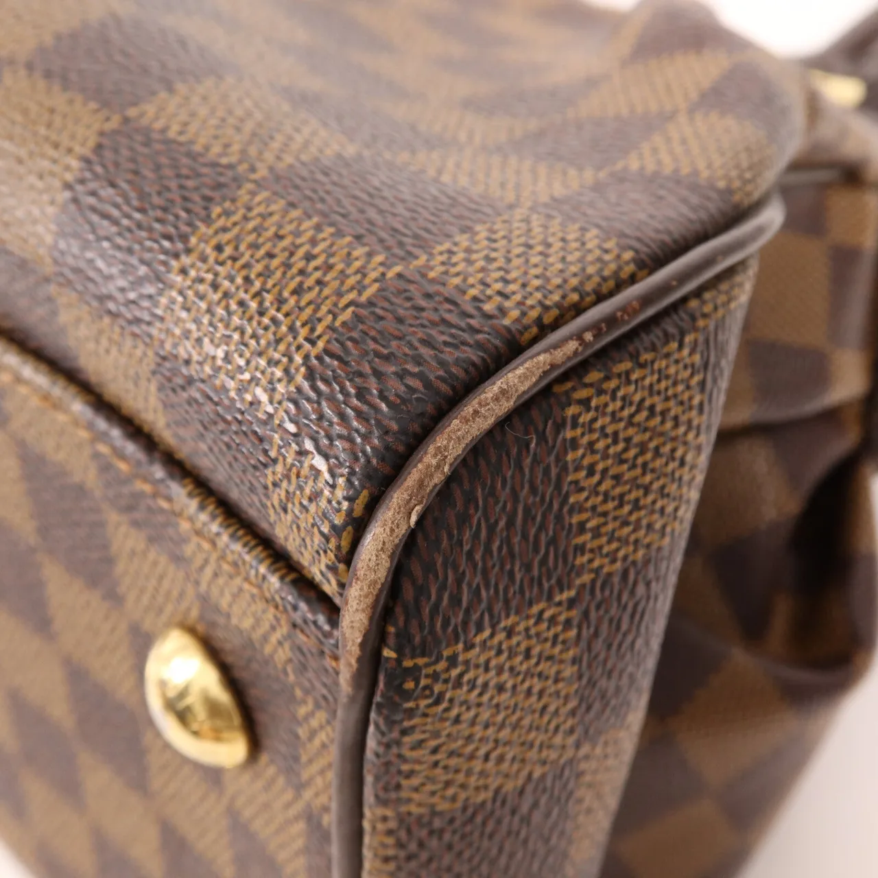 LOUIS VUITTON Trevi N51997 兩用包 塗層帆布 棕色 塗層帆布 中古品B - 縮圖 9
