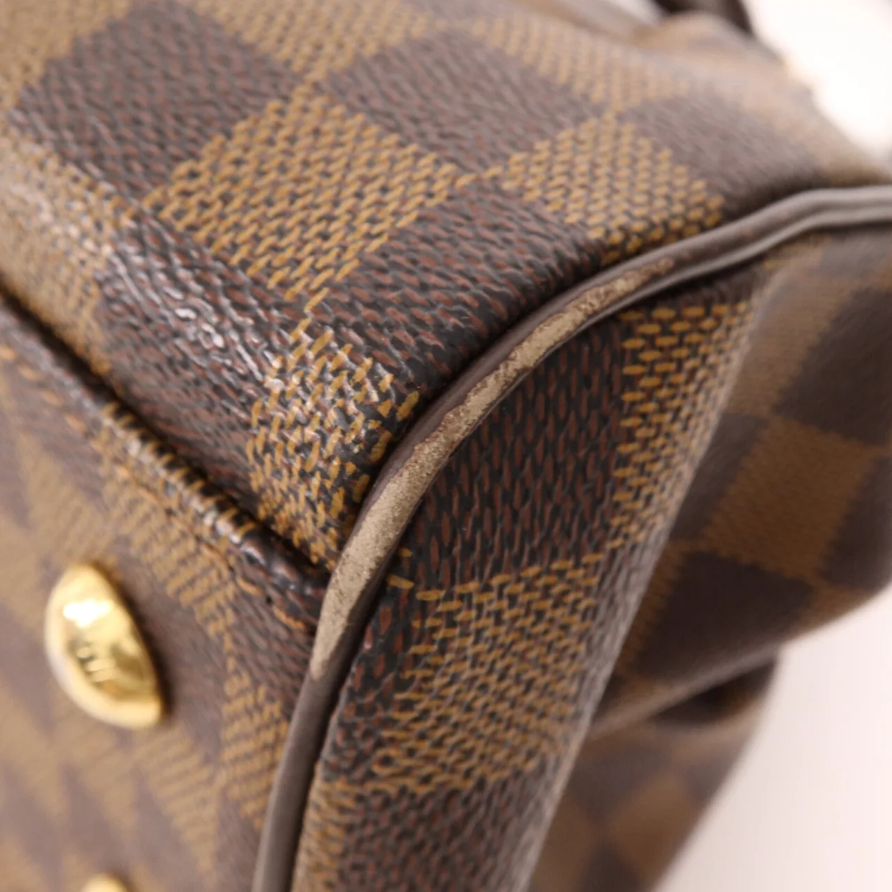 LOUIS VUITTON Trevi N51997 兩用包 塗層帆布 棕色 塗層帆布 中古品B - 縮圖 11