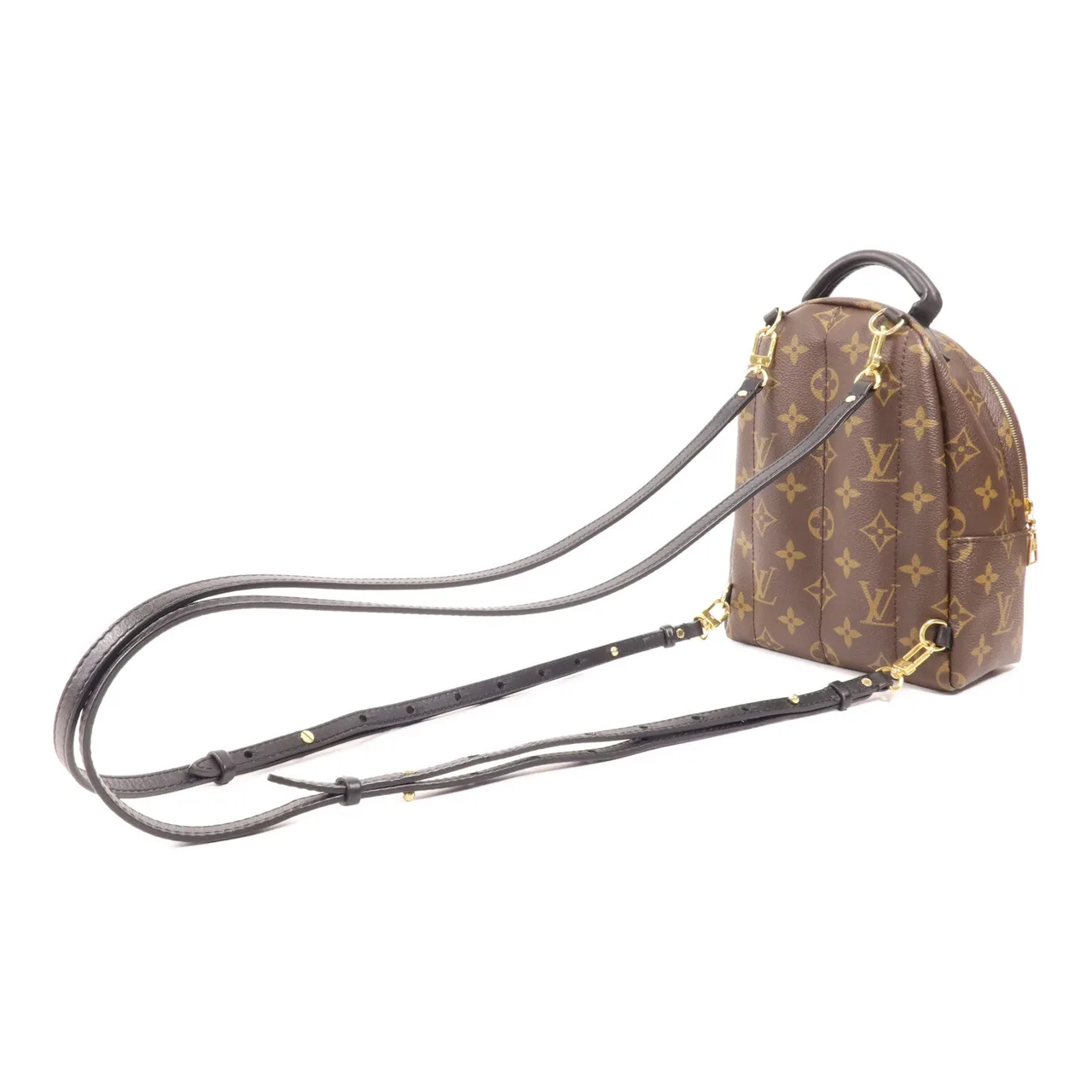 LOUIS VUITTON Palm Springs M44873 背包 塗層帆布 棕色 塗層帆布 中古品A - 縮圖 8