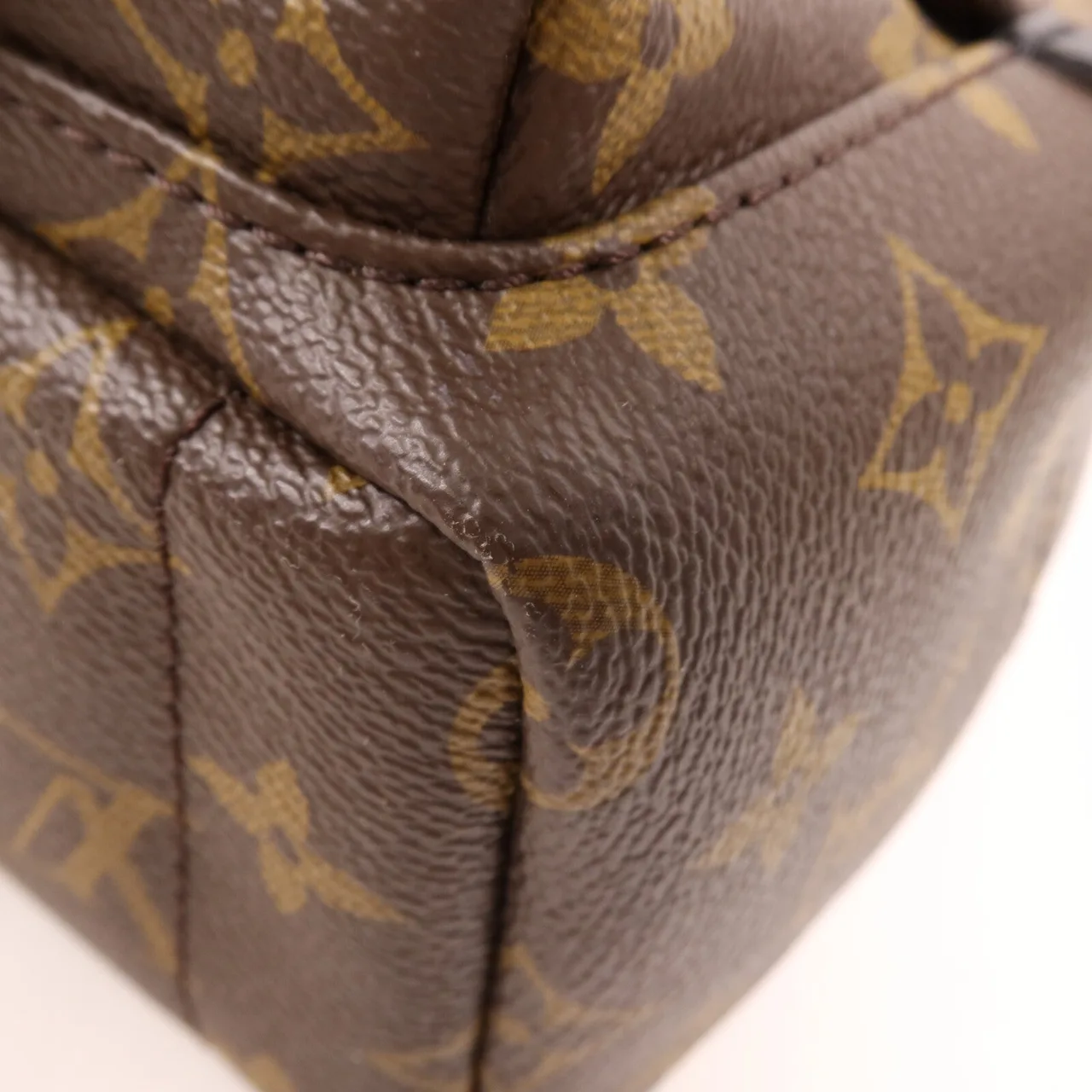 LOUIS VUITTON Palm Springs M44873 背包 塗層帆布 棕色 塗層帆布 中古品A - 縮圖 9