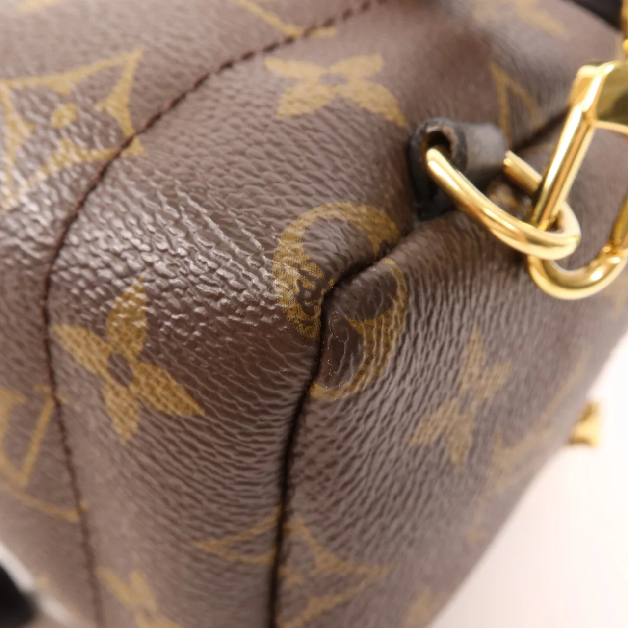 LOUIS VUITTON Palm Springs M44873 背包 塗層帆布 棕色 塗層帆布 中古品A - 縮圖 11