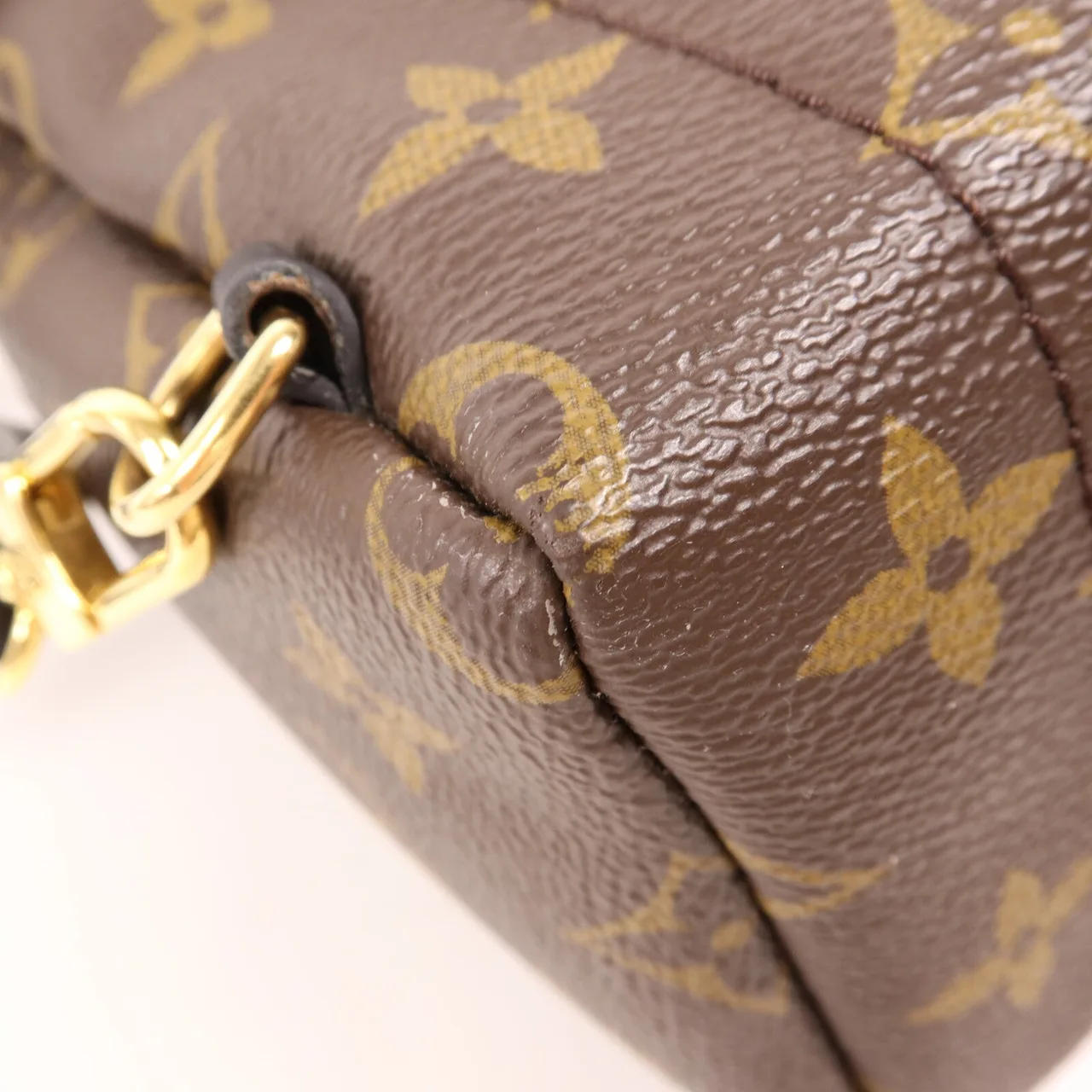 LOUIS VUITTON Palm Springs M44873 背包 塗層帆布 棕色 塗層帆布 中古品A - 縮圖 12