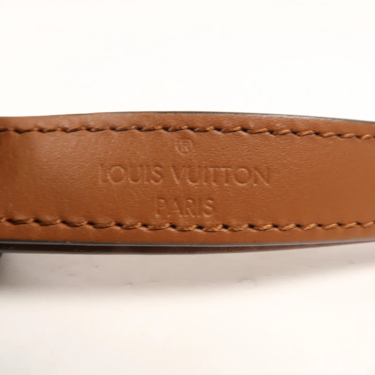LOUIS VUITTON M55504 肩背包 牛皮 米色 / 棕色 牛皮 中古品A - 縮圖 18