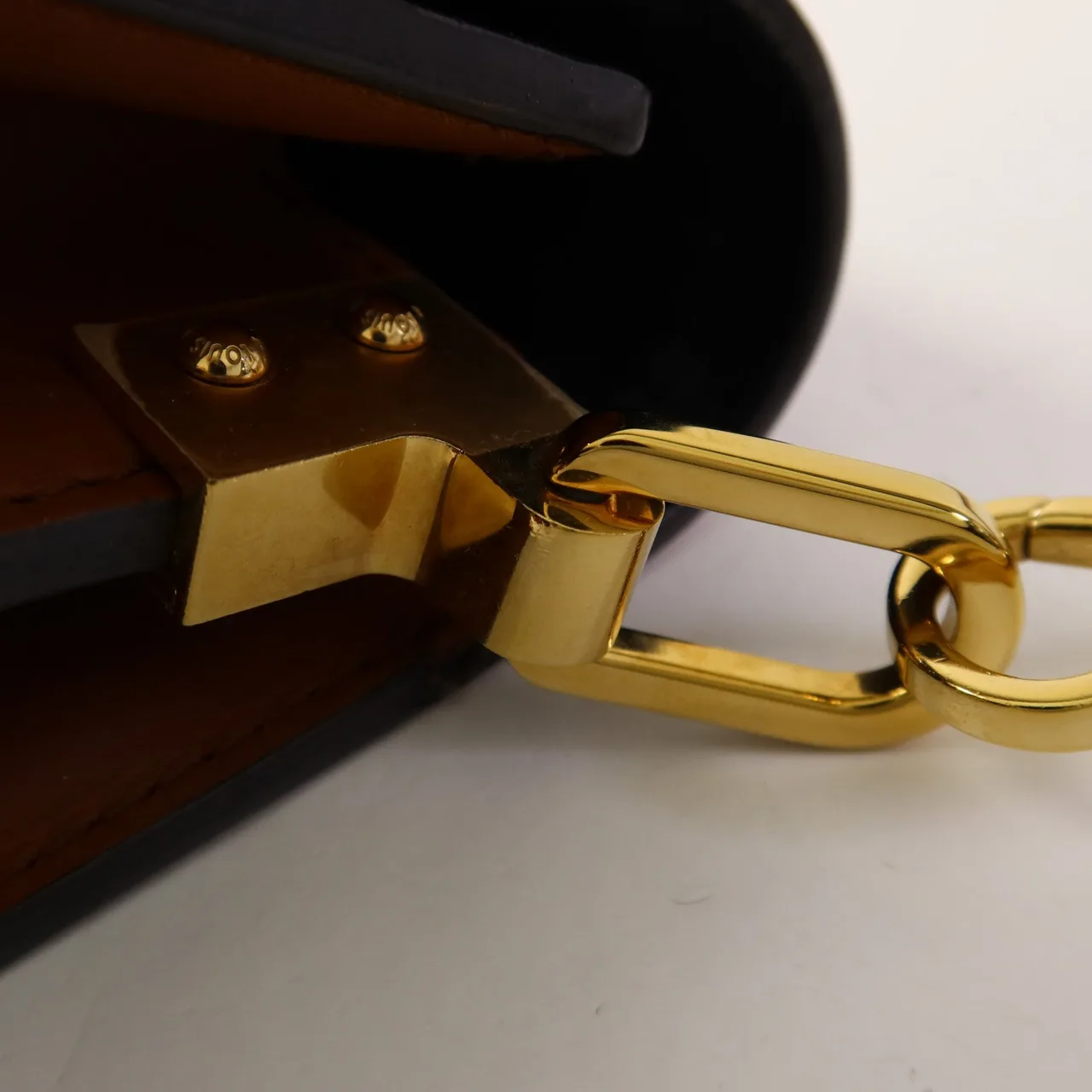 LOUIS VUITTON Mini Dauphine M44580 肩背包 塗層帆布 棕色 塗層帆布 中古品A - 縮圖 13