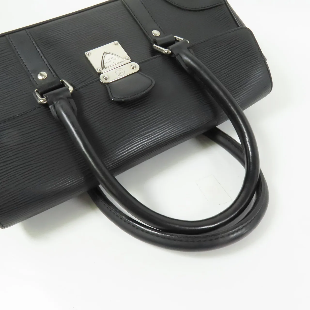 LOUIS VUITTON M58822 手提包 牛皮 黑色 牛皮 中古品B - 縮圖 6