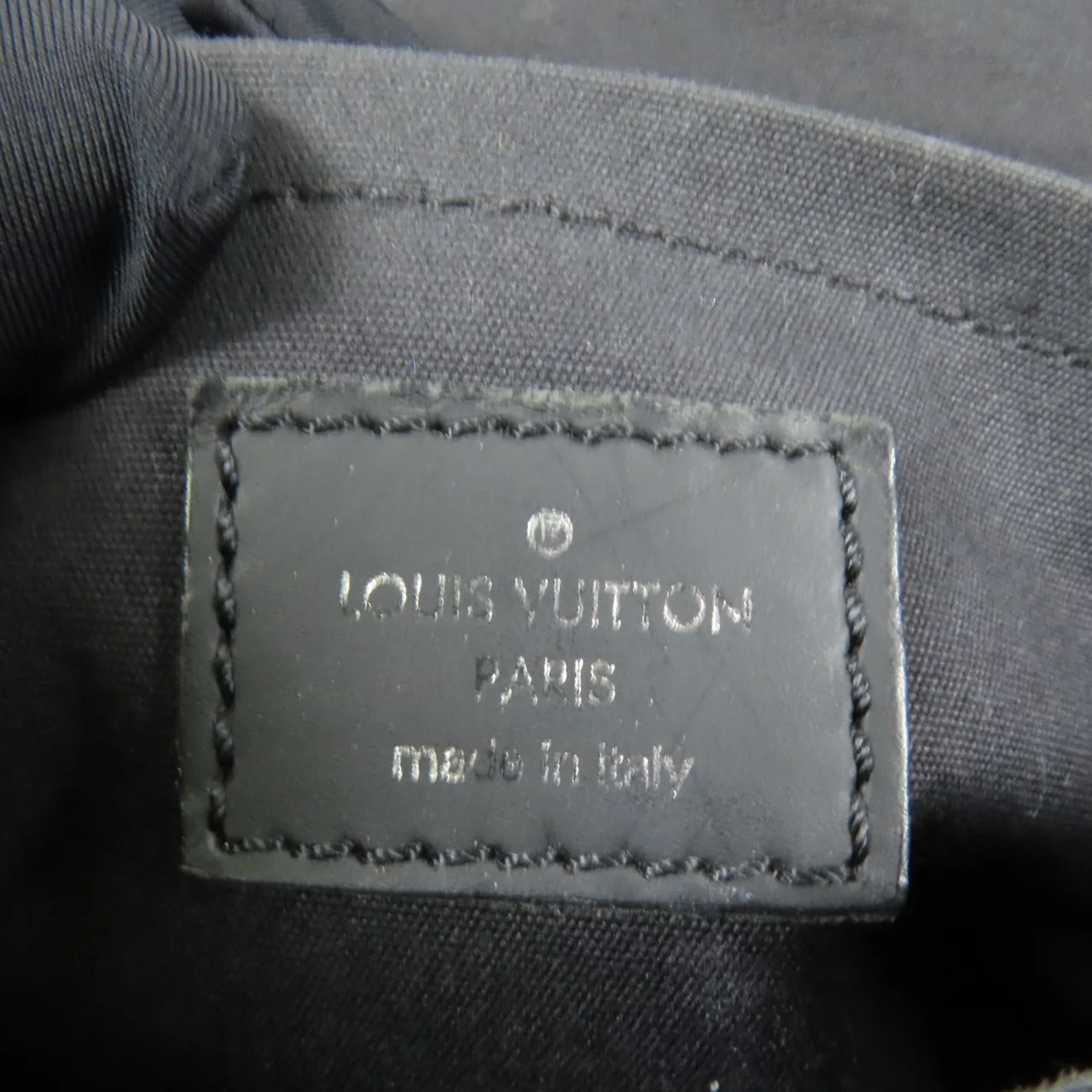 LOUIS VUITTON M58822 手提包 牛皮 黑色 牛皮 中古品B - 縮圖 9