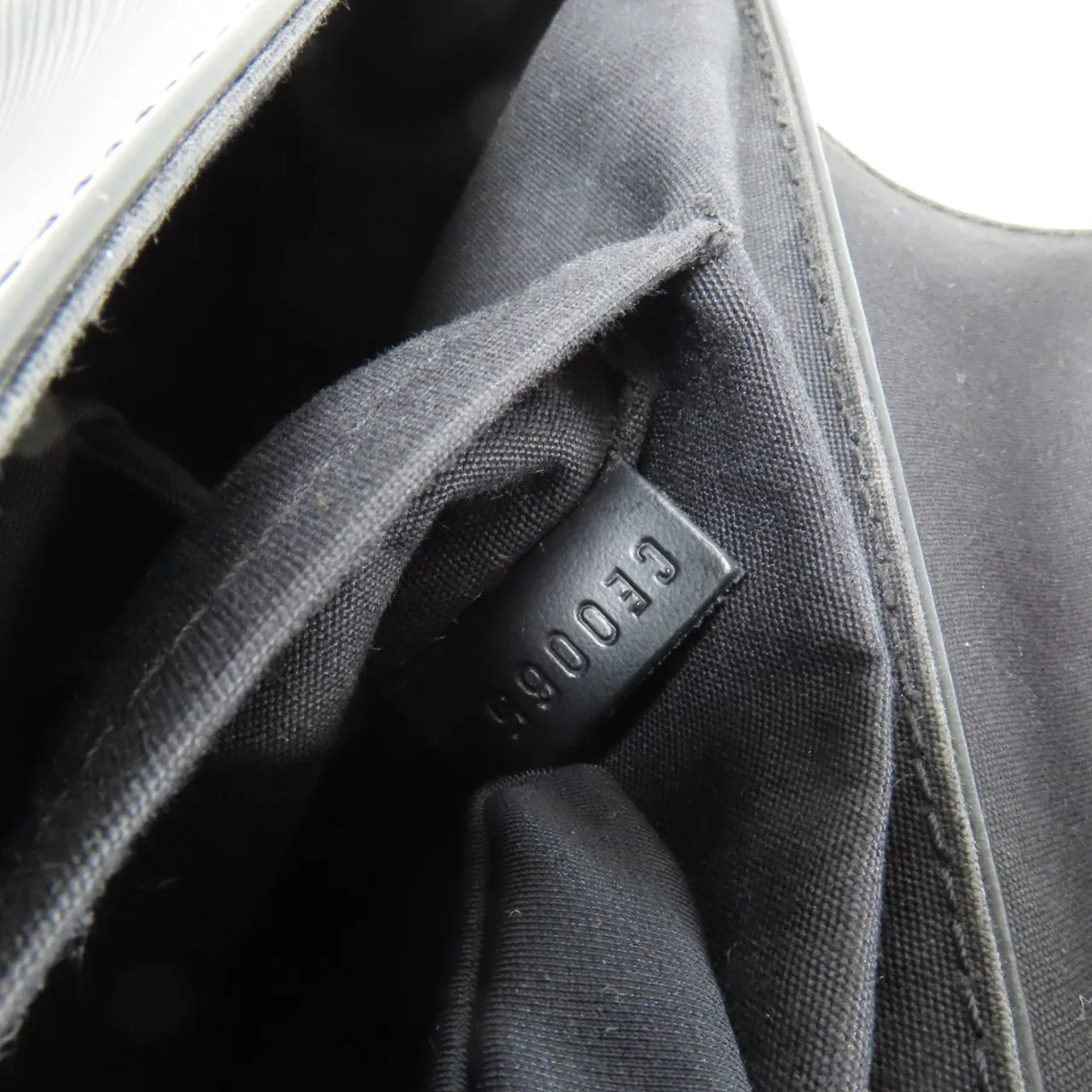 LOUIS VUITTON M58822 手提包 牛皮 黑色 牛皮 中古品B - 縮圖 10