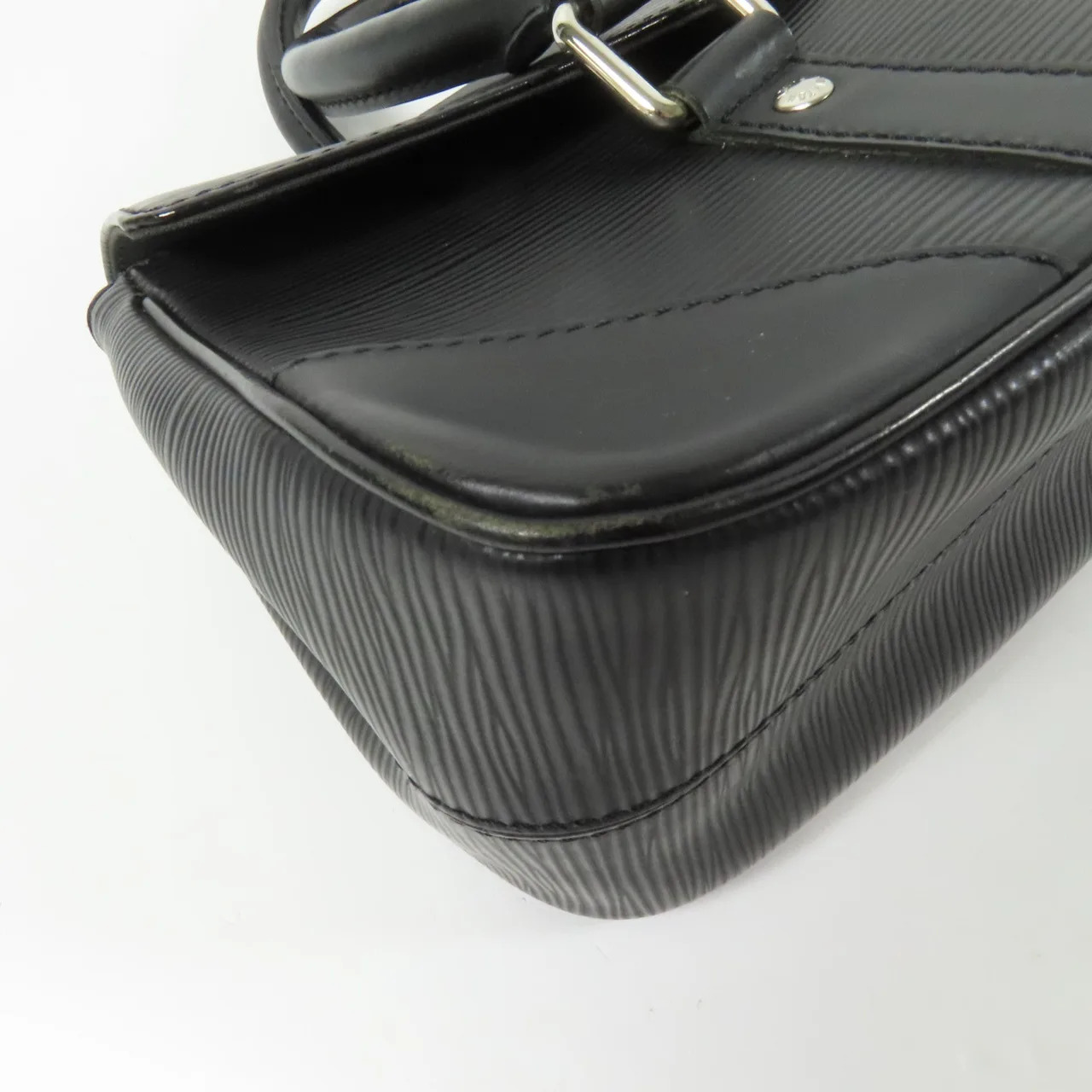 LOUIS VUITTON M58822 手提包 牛皮 黑色 牛皮 中古品B - 縮圖 11