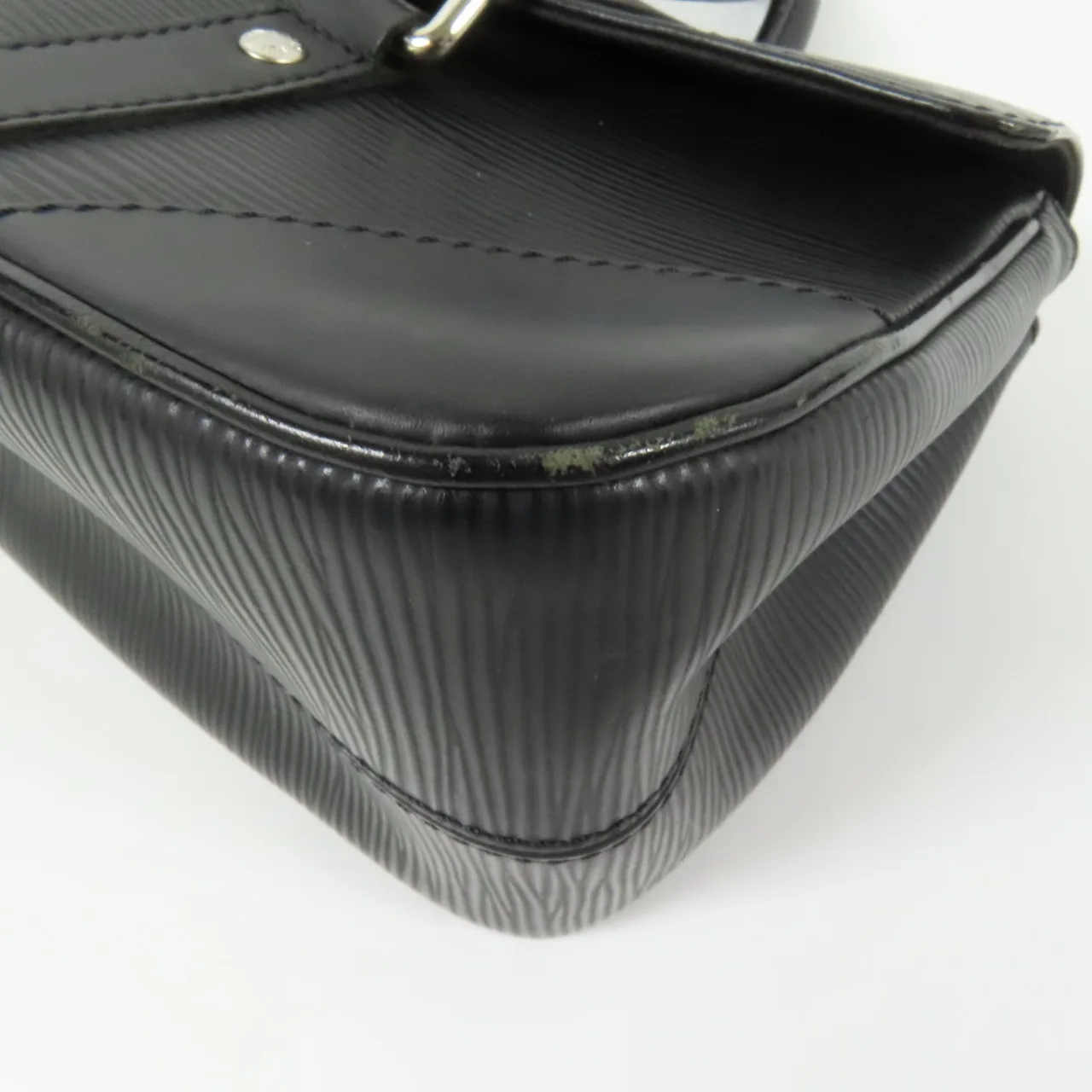 LOUIS VUITTON M58822 手提包 牛皮 黑色 牛皮 中古品B - 縮圖 12