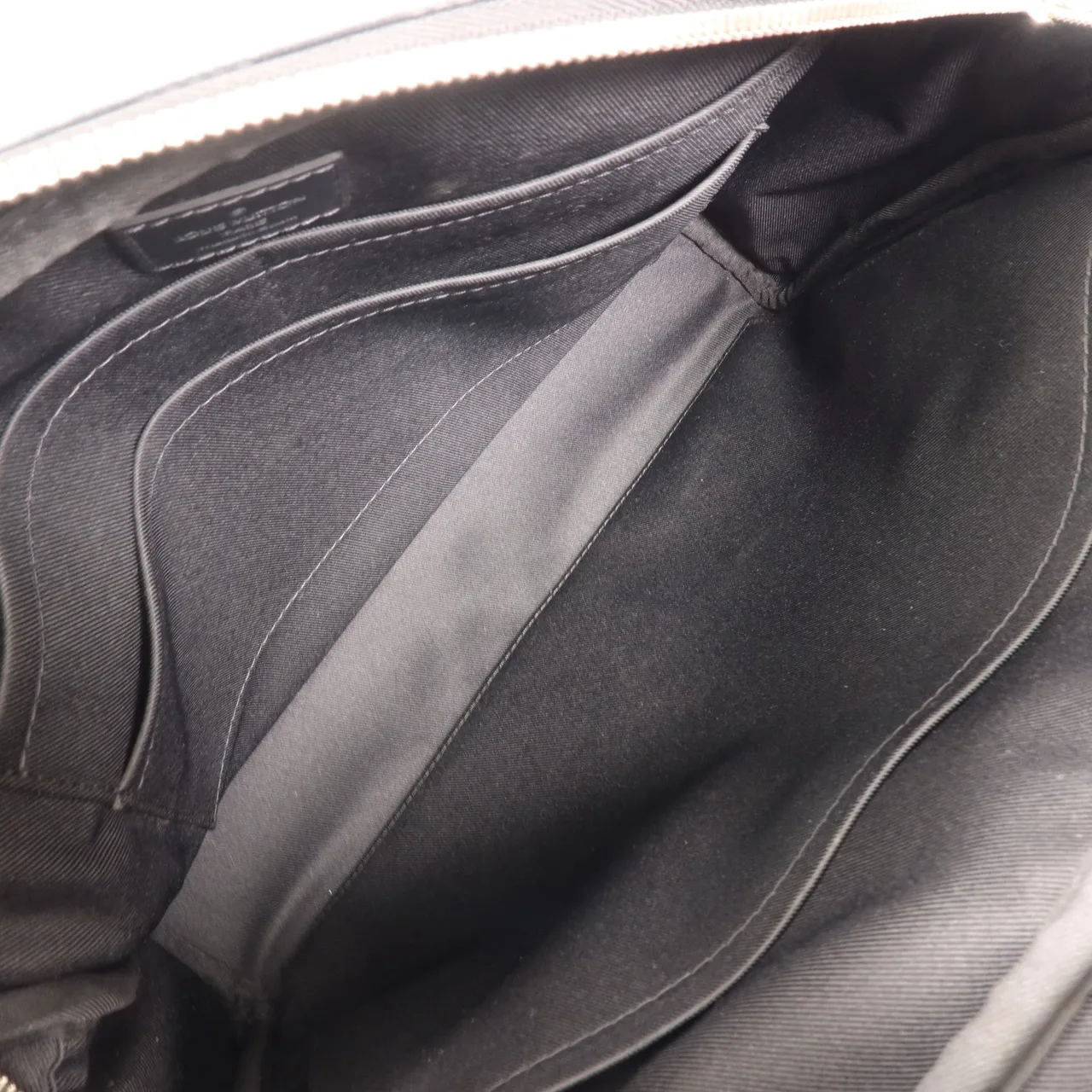 LOUIS VUITTON N41409 肩背包 塗層帆布 黑色 塗層帆布 中古品A - 縮圖 5