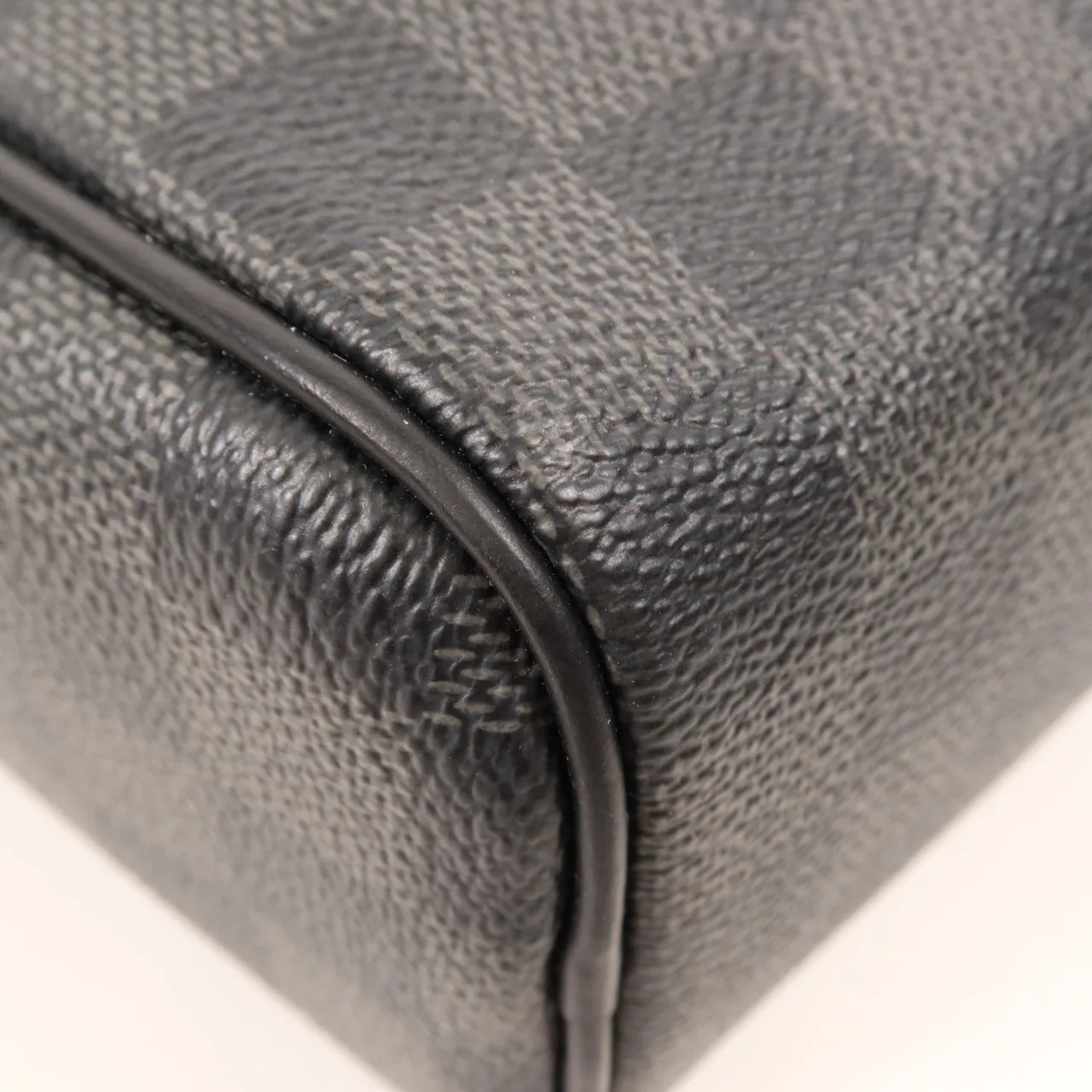 LOUIS VUITTON N41409 肩背包 塗層帆布 黑色 塗層帆布 中古品A - 縮圖 10