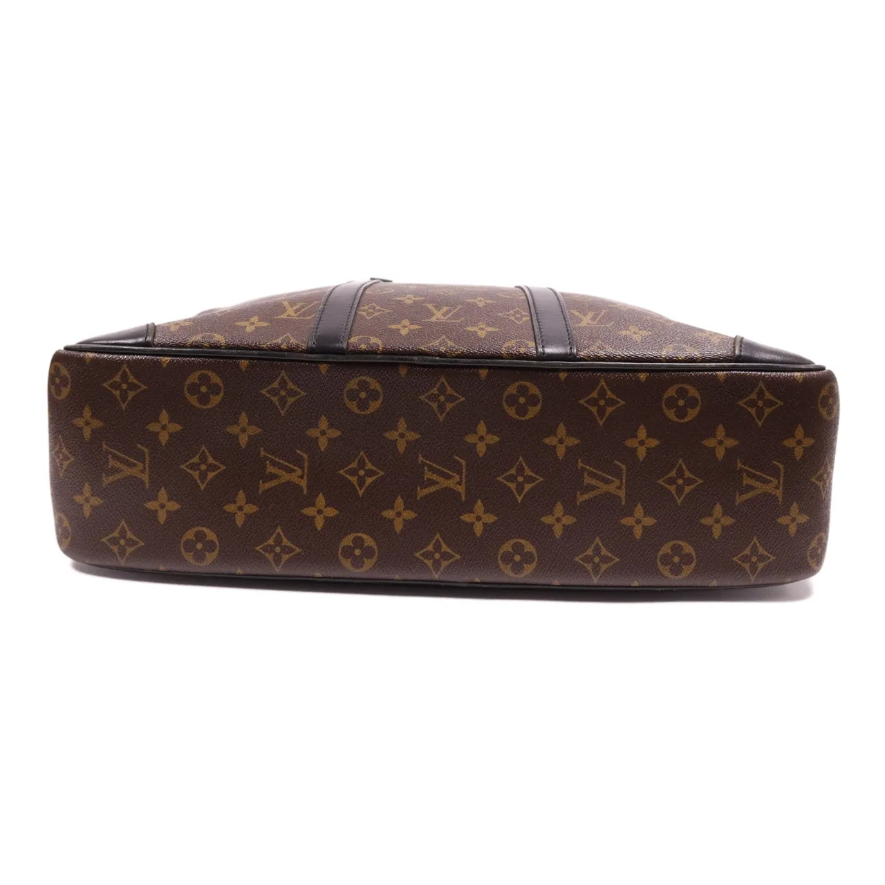 LOUIS VUITTON Porte Documents M40224 手提包 塗層帆布 棕色 塗層帆布 中古品B - 縮圖 4