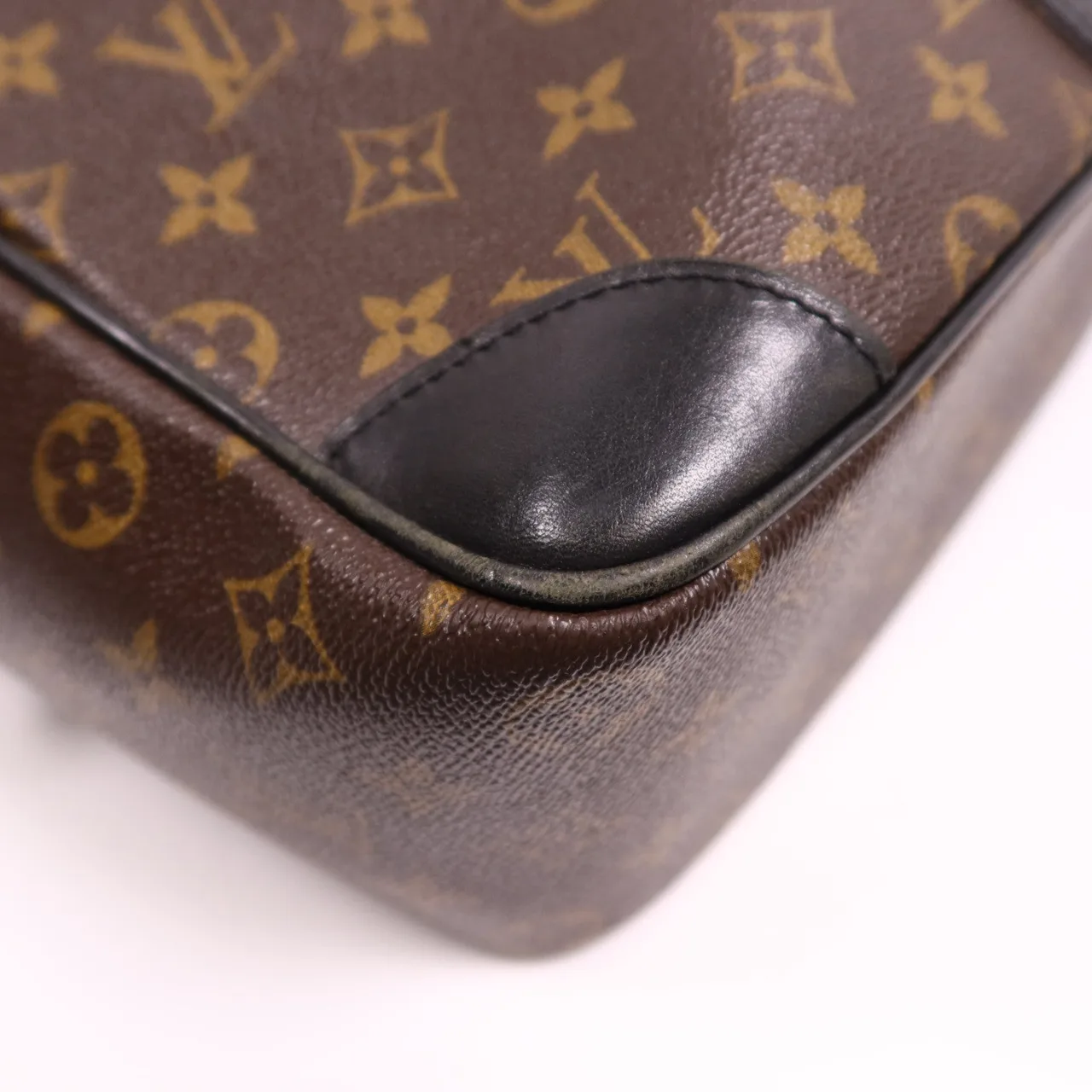 LOUIS VUITTON Porte Documents M40224 手提包 塗層帆布 棕色 塗層帆布 中古品B - 縮圖 6