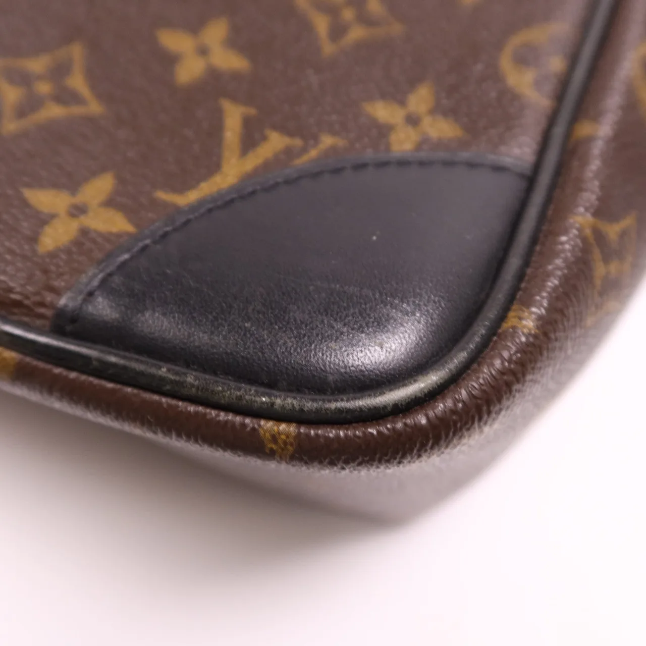 LOUIS VUITTON Porte Documents M40224 手提包 塗層帆布 棕色 塗層帆布 中古品B - 縮圖 7