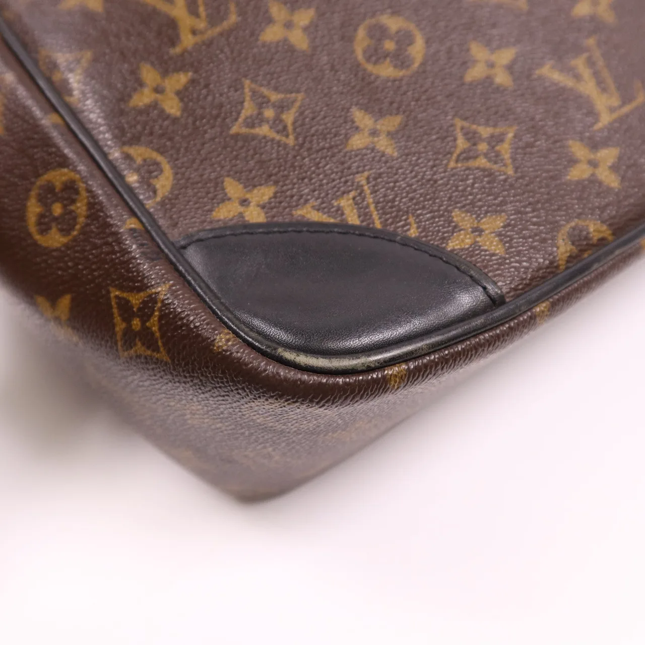 LOUIS VUITTON Porte Documents M40224 手提包 塗層帆布 棕色 塗層帆布 中古品B - 縮圖 8