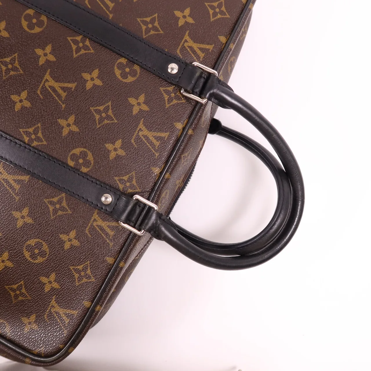 LOUIS VUITTON Porte Documents M40224 手提包 塗層帆布 棕色 塗層帆布 中古品B - 縮圖 9