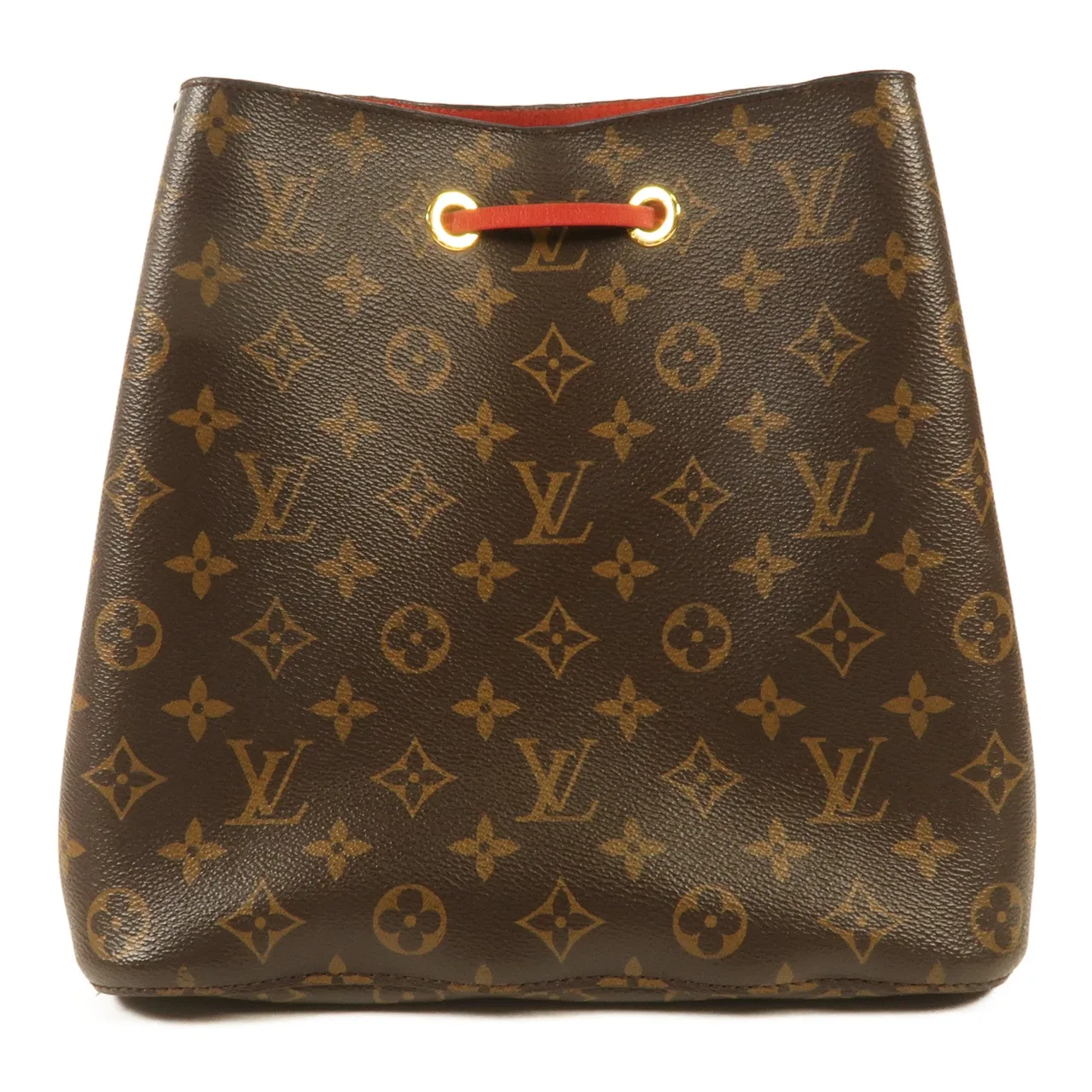 LOUIS VUITTON NeoNoe M44021 肩背包 塗層帆布 紅色 / Red 塗層帆布 中古品B - 縮圖 2