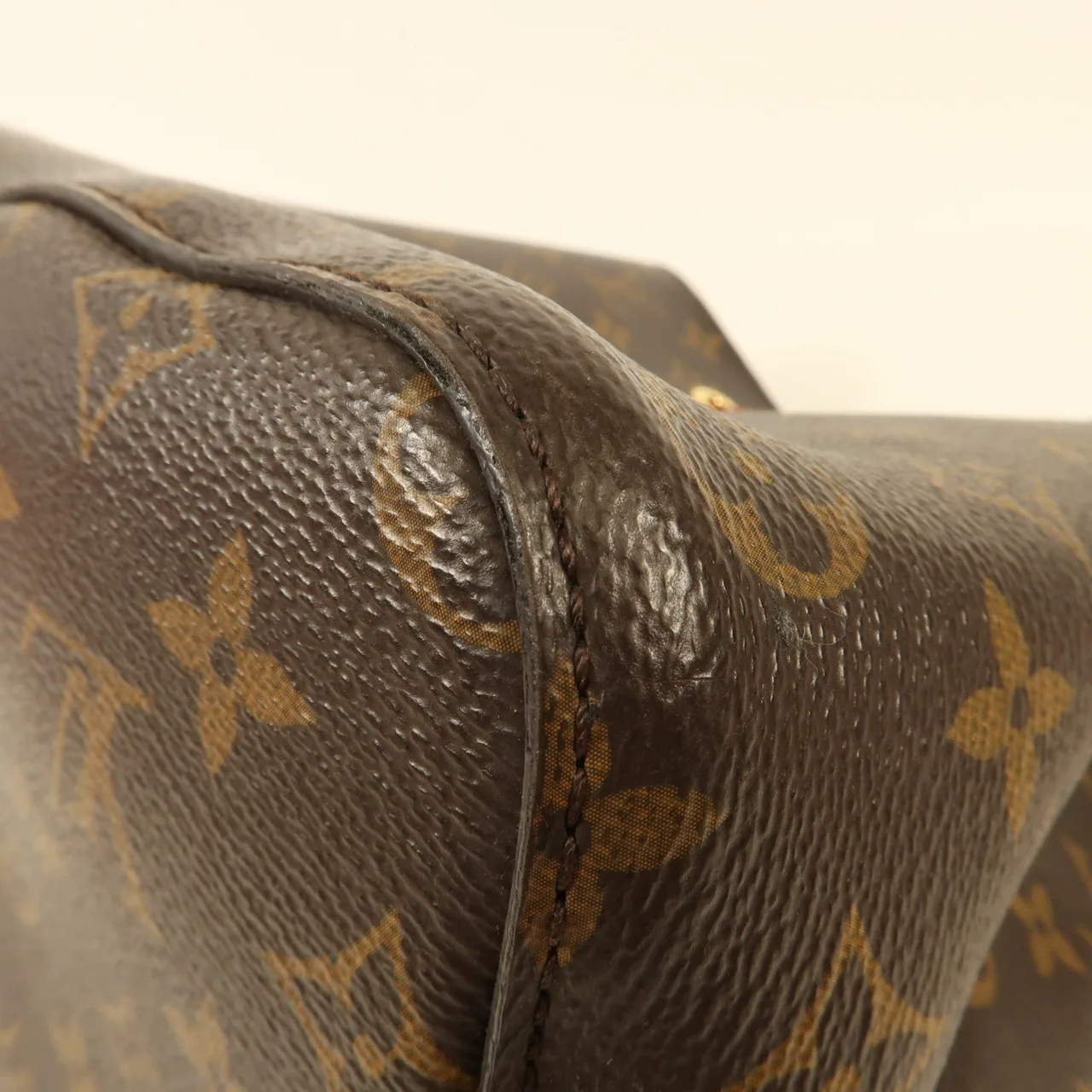 LOUIS VUITTON NeoNoe M44021 肩背包 塗層帆布 紅色 / Red 塗層帆布 中古品B - 縮圖 12