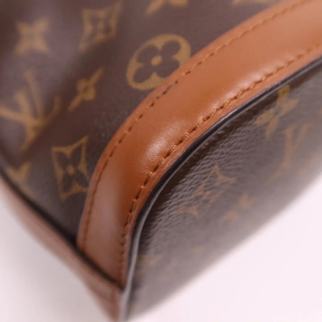 LOUIS VUITTON Dauphine M45142 兩用包 塗層帆布 棕色 塗層帆布 中古品A - 縮圖 10