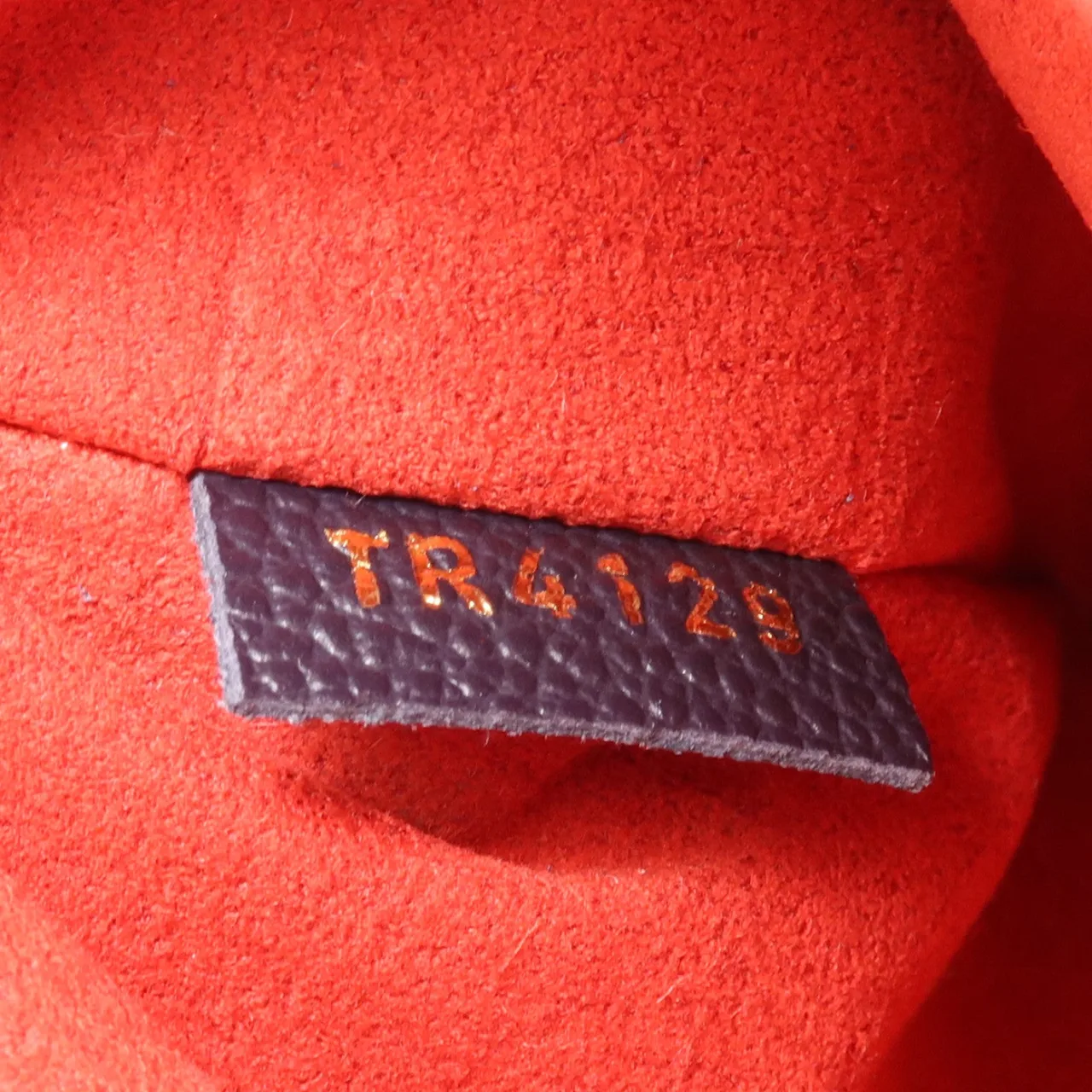 LOUIS VUITTON Vavin M52271 肩背包 牛皮 海軍藍 / Blue/Red 牛皮 中古品B - 縮圖 7