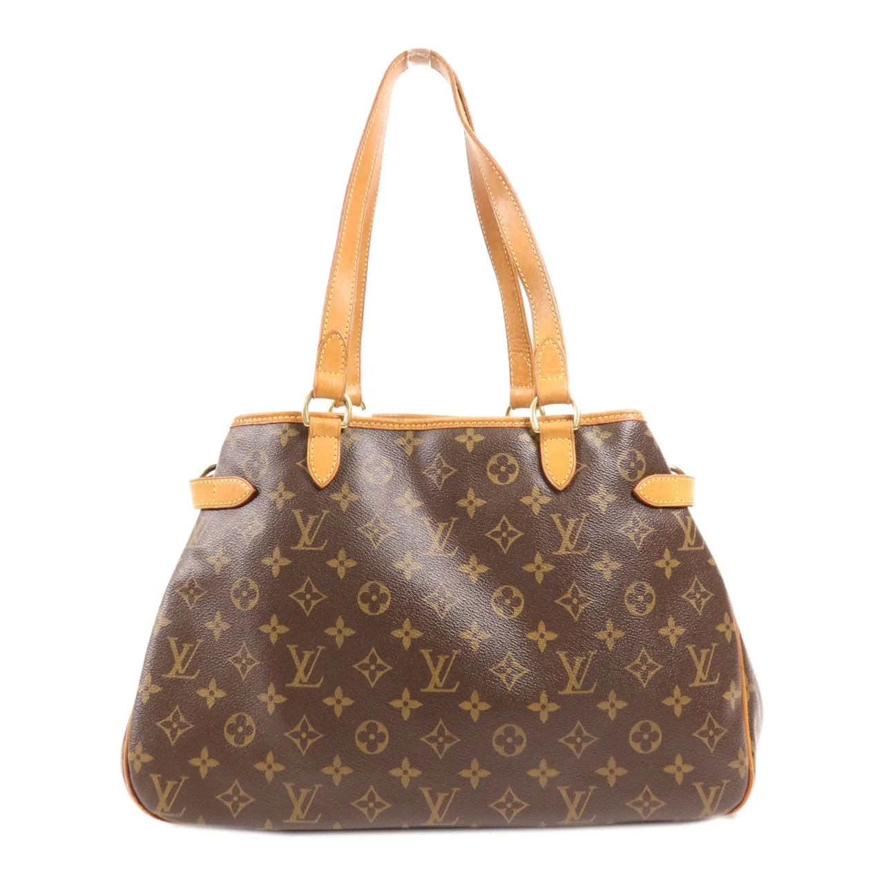LOUIS VUITTON Batignolles M51154 肩背包 塗層帆布 棕色 塗層帆布 中古品B - 縮圖 2