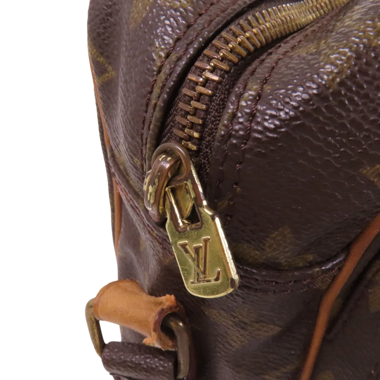 LOUIS VUITTON Nile M45244 肩背包 塗層帆布 棕色 塗層帆布 中古品B - 縮圖 10