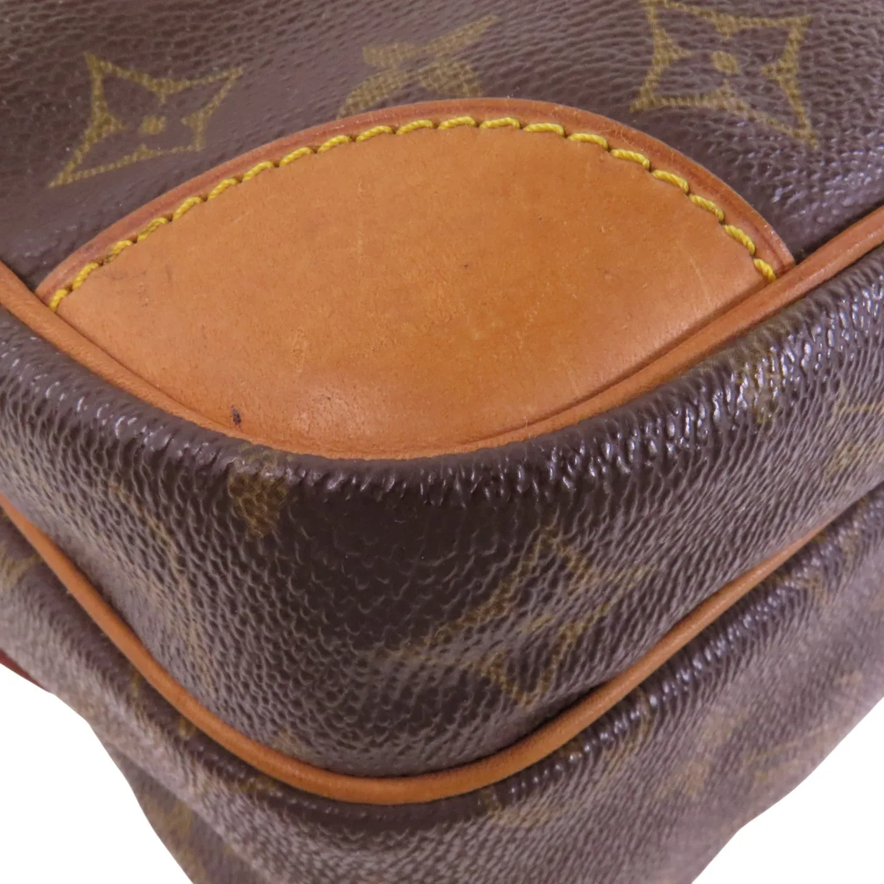 LOUIS VUITTON Nile M45244 肩背包 塗層帆布 棕色 塗層帆布 中古品B - 縮圖 11