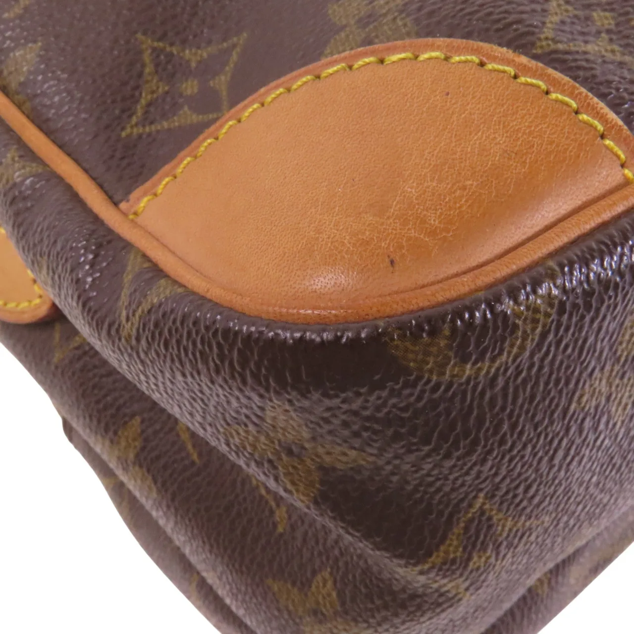 LOUIS VUITTON Nile M45244 肩背包 塗層帆布 棕色 塗層帆布 中古品B - 縮圖 13