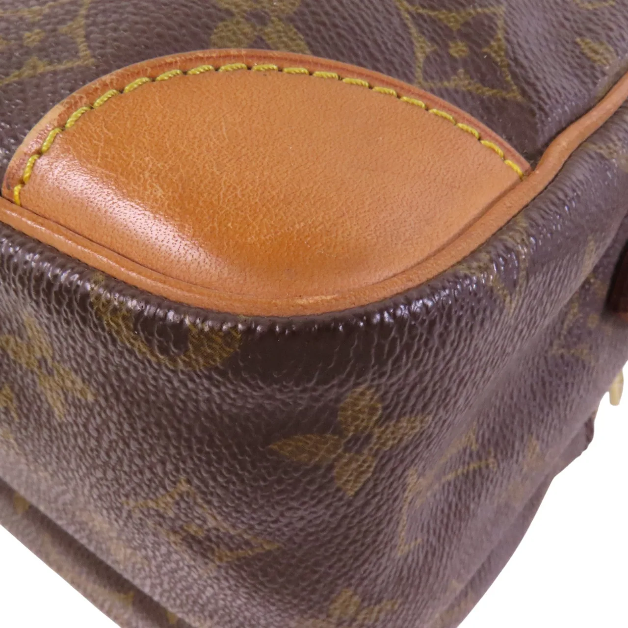 LOUIS VUITTON Nile M45244 肩背包 塗層帆布 棕色 塗層帆布 中古品B - 縮圖 14