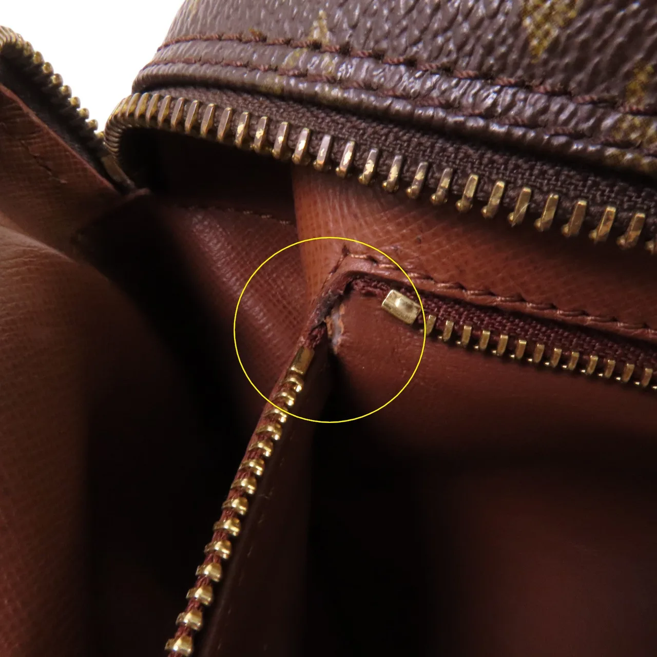 LOUIS VUITTON Nile M45244 肩背包 塗層帆布 棕色 塗層帆布 中古品B - 縮圖 19