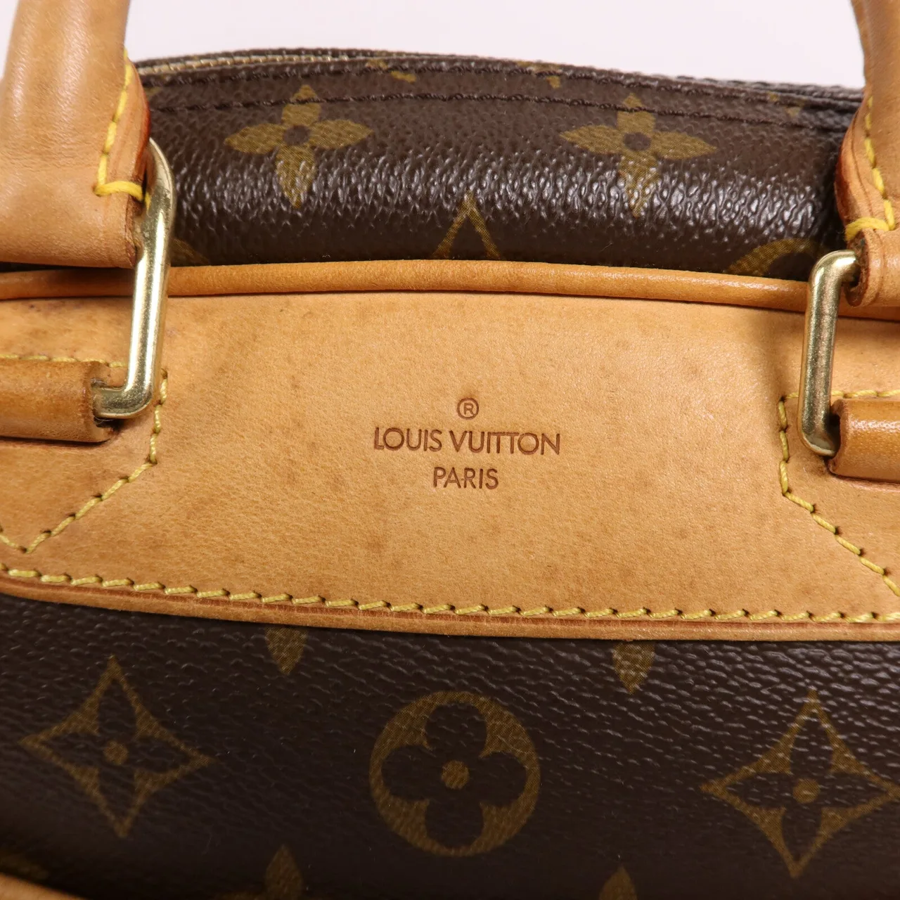 LOUIS VUITTON Trouville M42228 手提包 塗層帆布 棕色 塗層帆布 中古品B - 縮圖 10