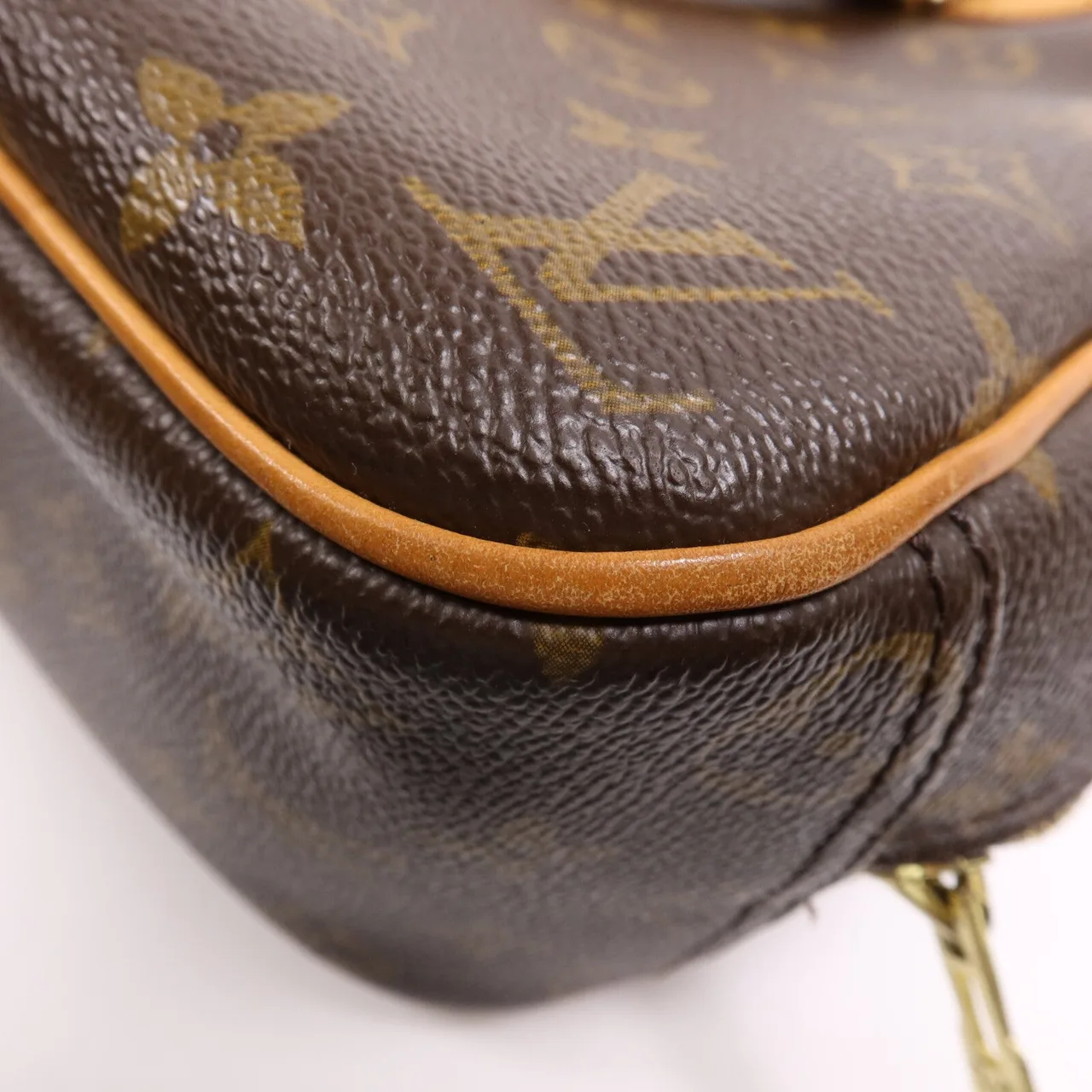 LOUIS VUITTON Trouville M42228 手提包 塗層帆布 棕色 塗層帆布 中古品B - 縮圖 17