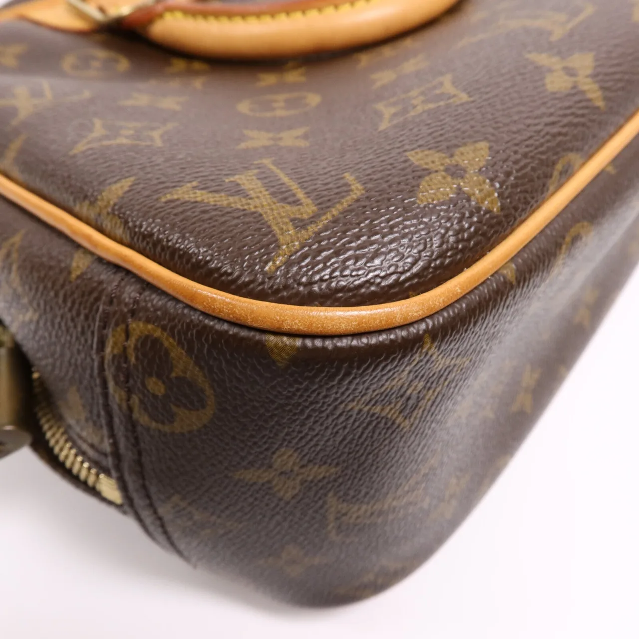 LOUIS VUITTON Trouville M42228 手提包 塗層帆布 棕色 塗層帆布 中古品B - 縮圖 18