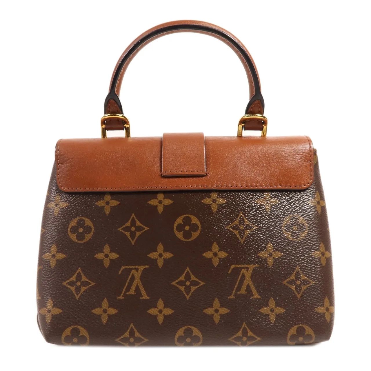 LOUIS VUITTON Locky M44654 兩用包 塗層帆布 棕色 塗層帆布 中古品B - 縮圖 2