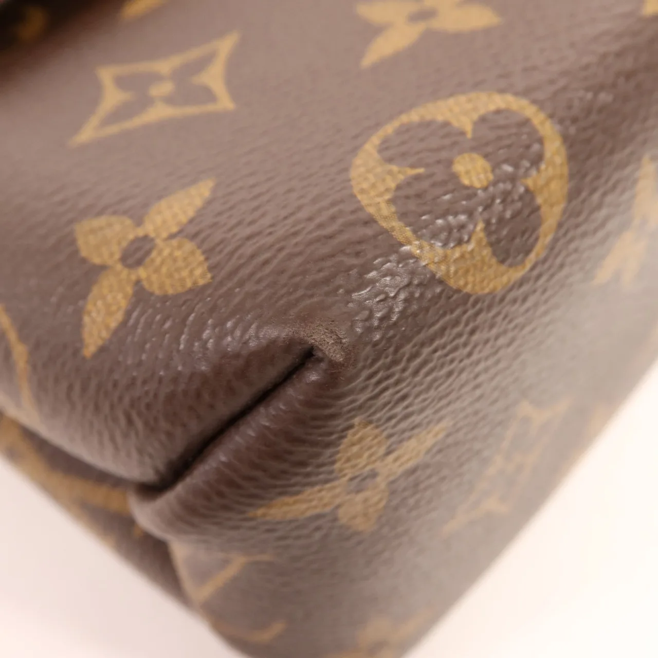 LOUIS VUITTON Locky M44654 兩用包 塗層帆布 棕色 塗層帆布 中古品B - 縮圖 9